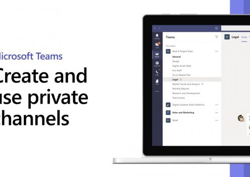 Create and use private channels in Microsoft Teams