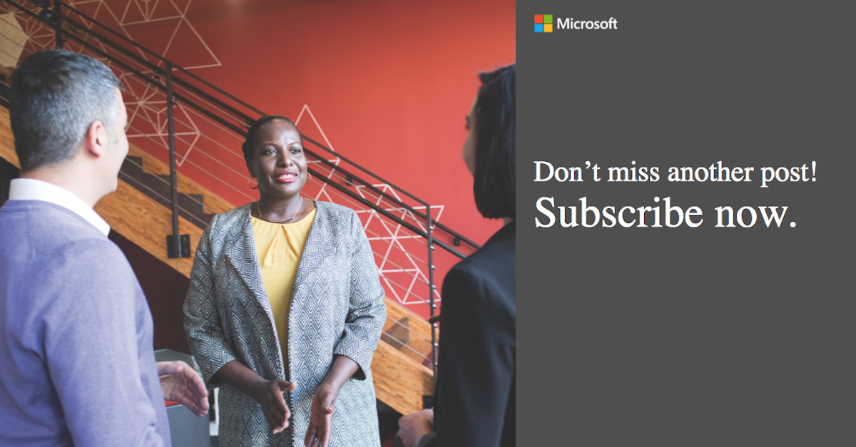 Don’t miss another post! Subscribe now!